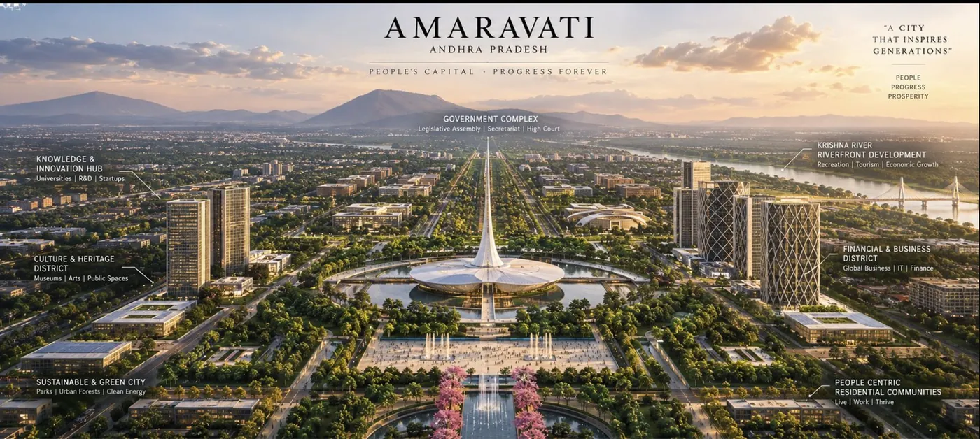 Amaravati — the capital as planned