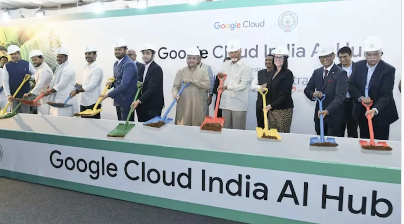 Google Cloud India AI Hub groundbreaking